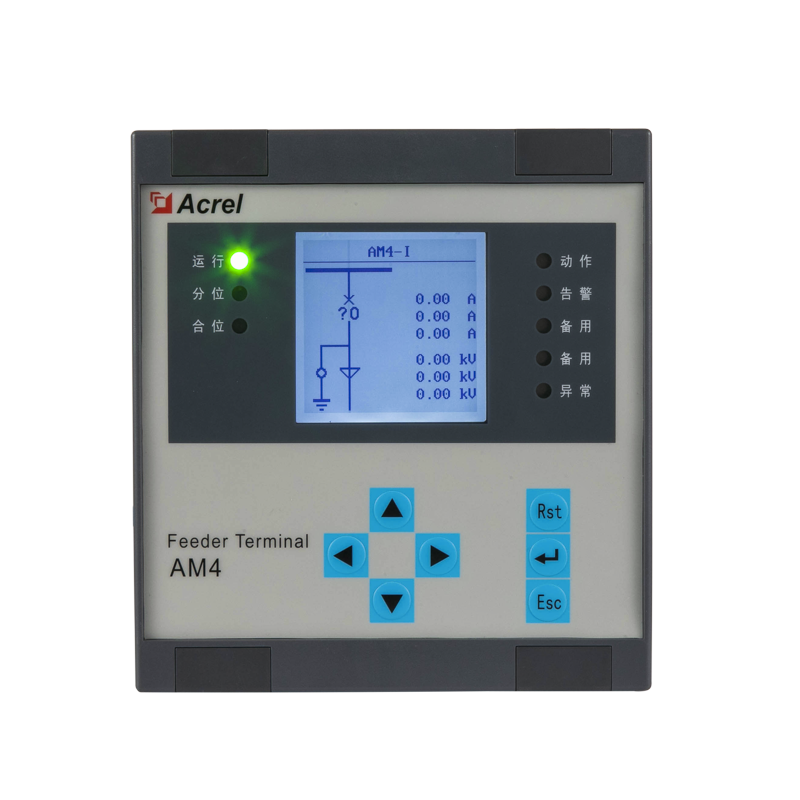 安科瑞AM4-I微机保护装置 电流型 三段式过流保护 断路器遥控分/合闸操作图片