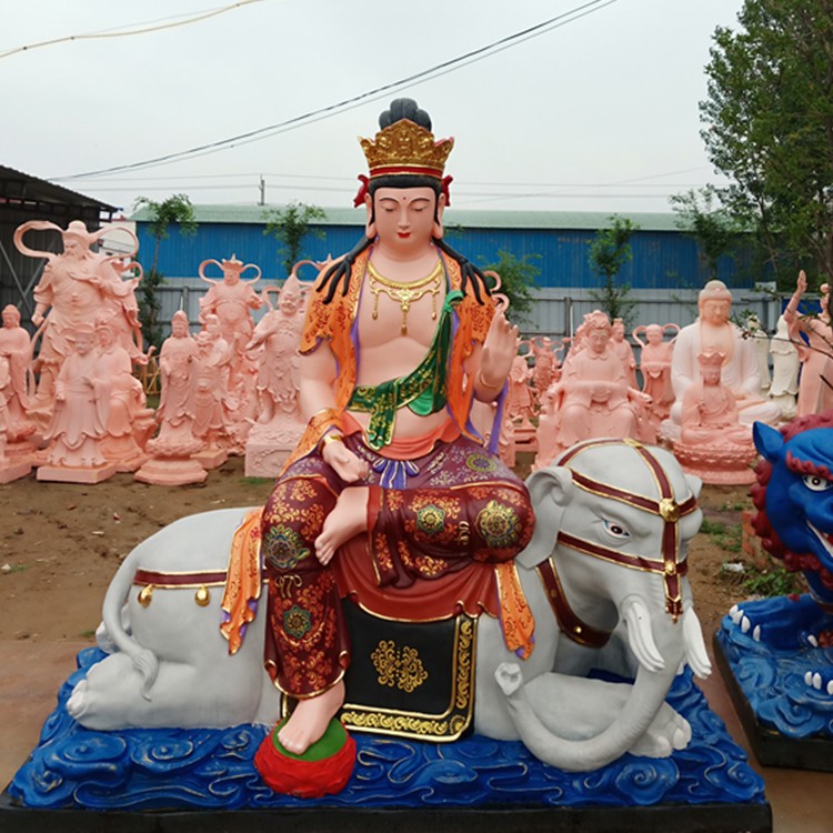 河北文殊菩薩佛像定做 普賢菩薩 文殊廣法天尊佛像