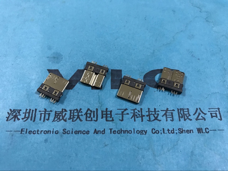 USB micro 公头 5P 焊线式公头图片/USB micro 公头 5P 焊线式公头样板图 (3)