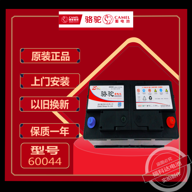 別克寶馬汽車電池 駱駝蓄電池60044適用 別克寶馬奔馳奧