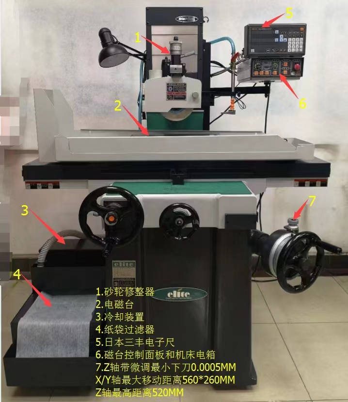 精密磨床直销CGM-250BS韩国昌汉平面磨床厂家全国代理 高精度高性价比