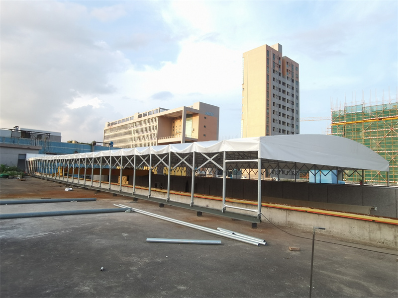 深圳大型電動推拉棚 電動雨棚廠家 深圳遮陽篷廠家圖片/深圳大型電動推拉棚 電動雨棚廠家 深圳遮陽篷廠家樣板圖 (2)