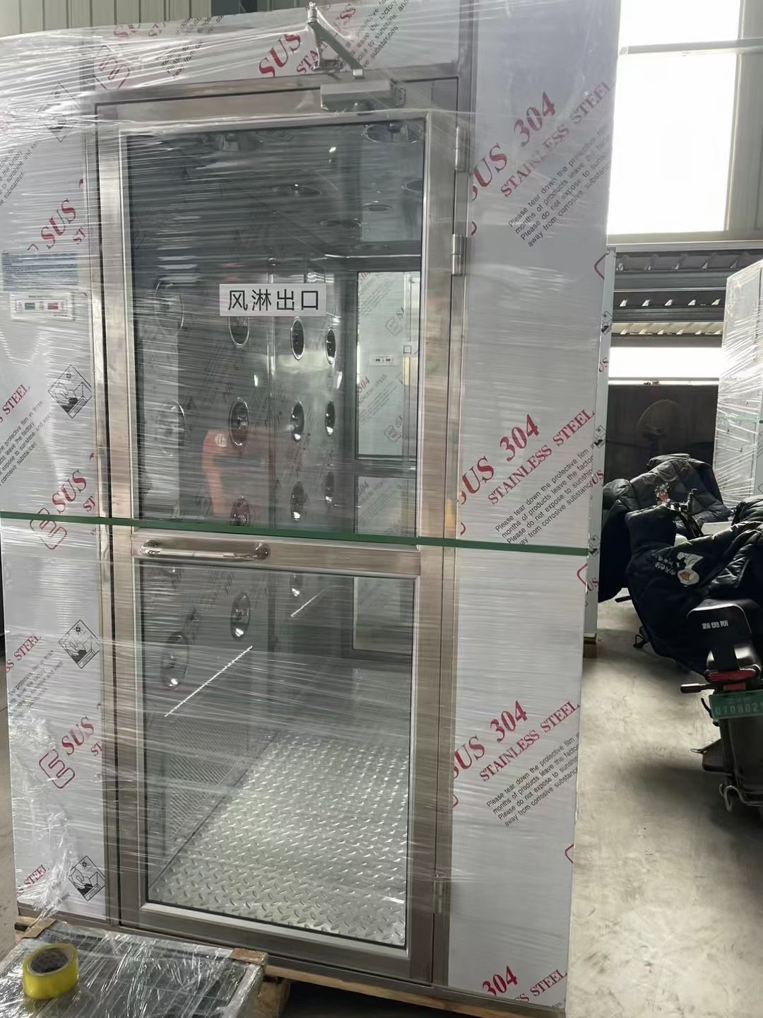 博美達出車間自動門風淋室圖片/博美達出車間自動門風淋室樣板圖 (4)
