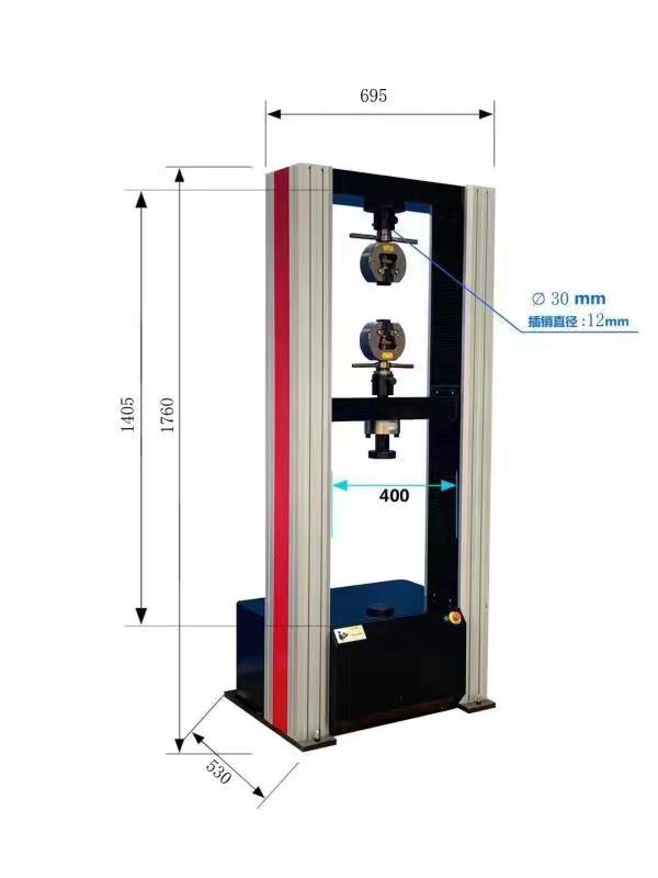 GH-B03-B電腦拉力試驗(yàn)機(jī)（龍門式）圖片/GH-B03-B電腦拉力試驗(yàn)機(jī)（龍門式）樣板圖 (3)