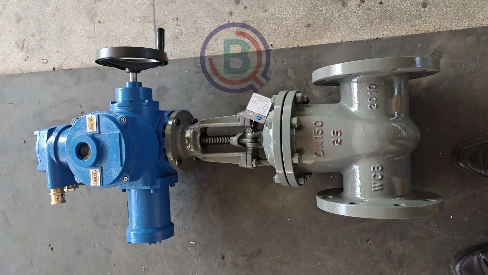 礦用電動閘閥圖片/礦用電動閘閥樣板圖 (2)