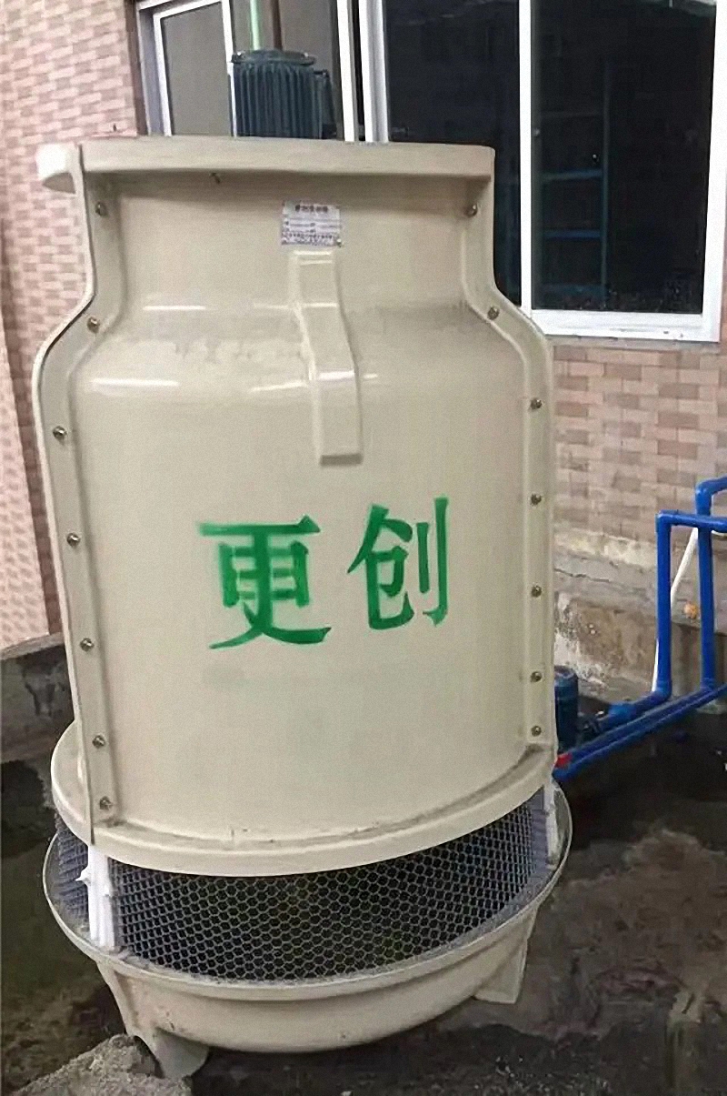 厂家供应冷水机10吨冷却塔  10t圆形冷却塔 出厂价销售 现货足 规格全图片