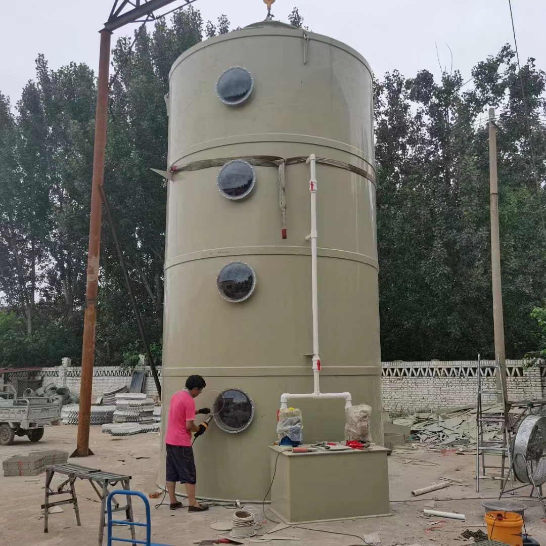 噴淋塔凈化塔圖片/噴淋塔凈化塔樣板圖 (1)