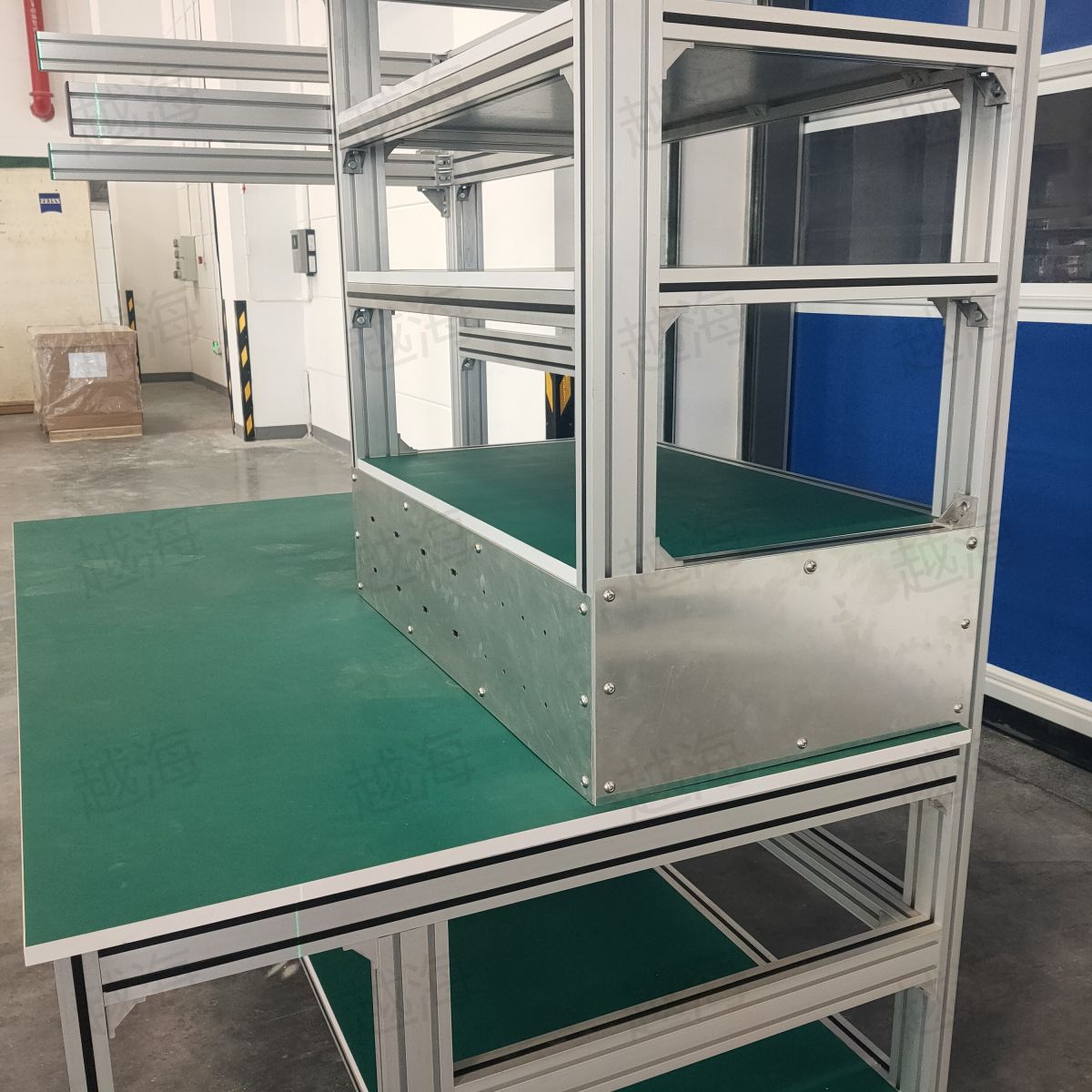單邊鋁型材防靜電定制工作臺圖片/單邊鋁型材防靜電定制工作臺樣板圖 (2)