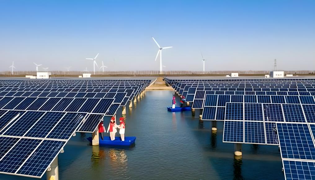 海上太陽能發(fā)電站圖片