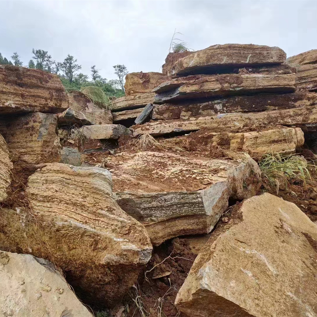 千层岩奇石供应商-千层石厂家-千层石哪家好-假山千层石价格多少钱-【河北东轩园林古建筑工程有限公司】