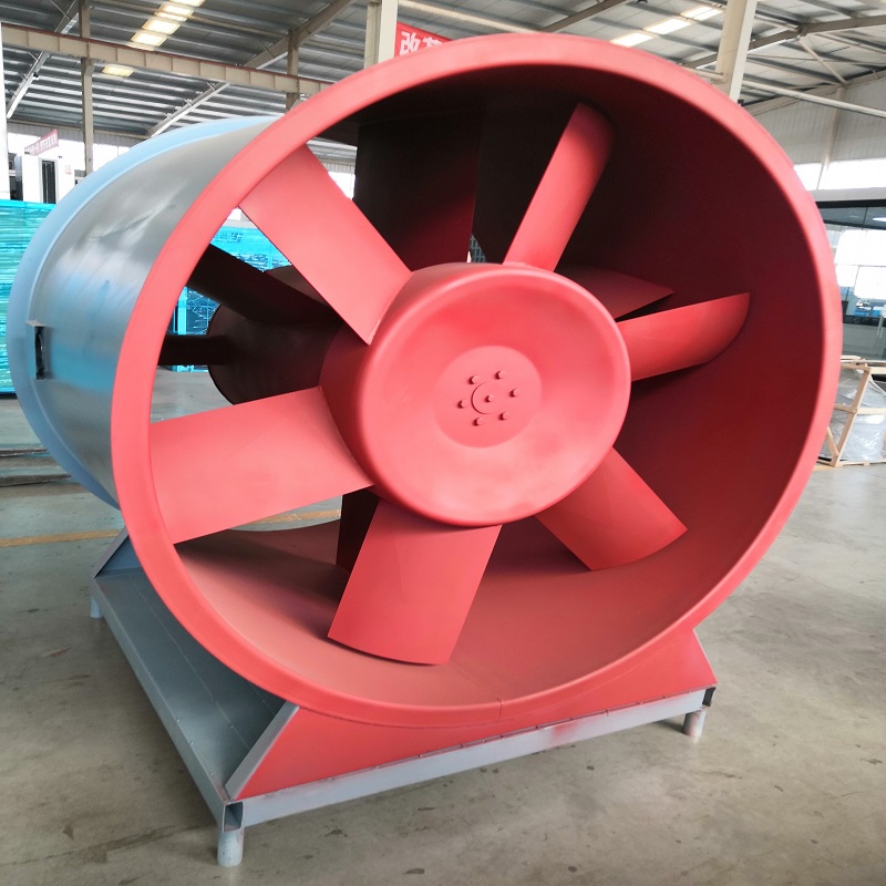 單雙速軸流式消防排煙風機/消防排煙通風機產品特點