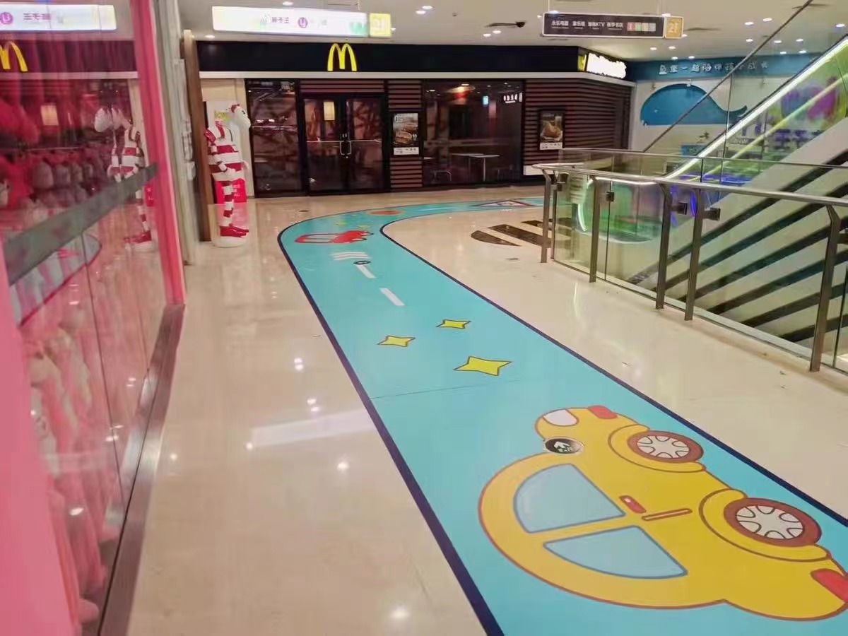 山東  幼兒園塑膠地板 PVC工業(yè)學(xué)校幼兒園地膠施工工程