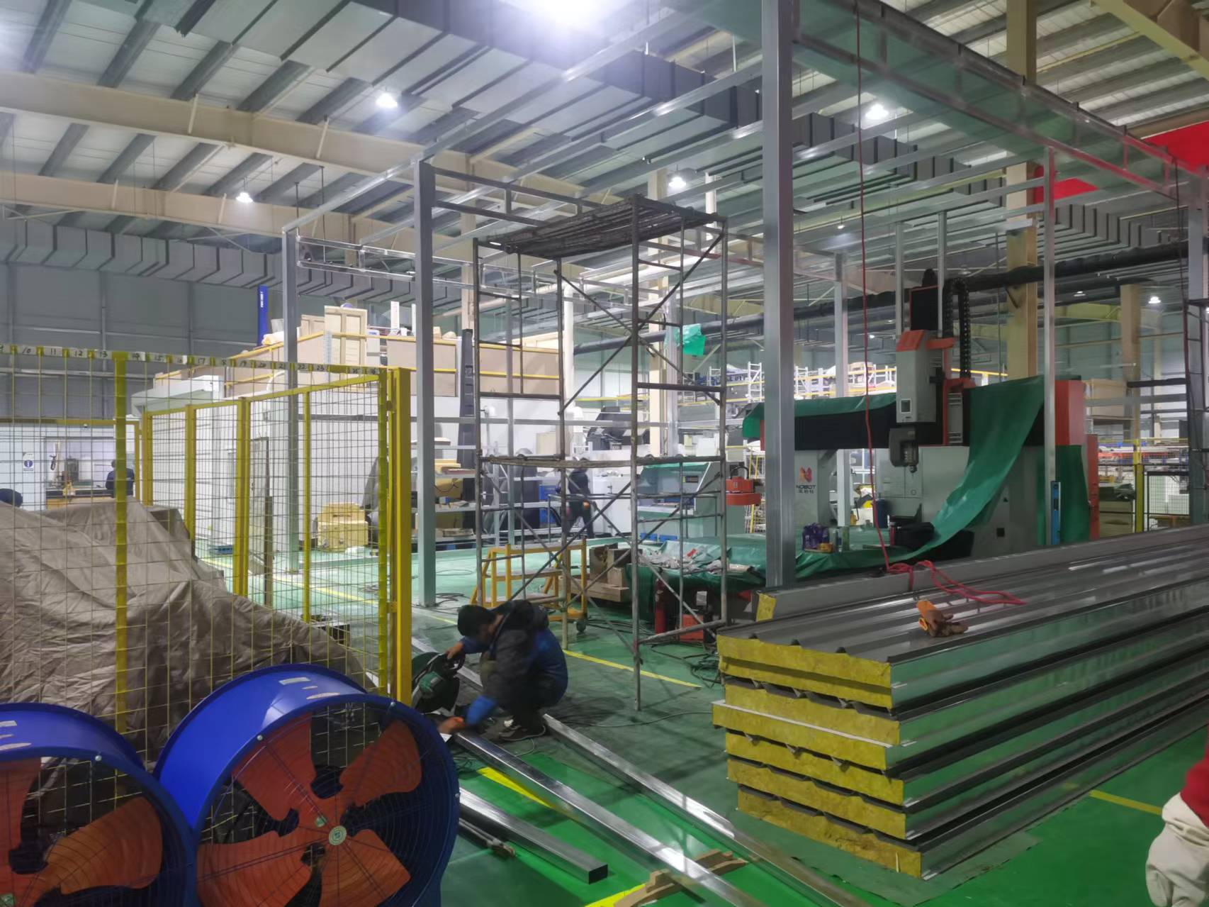 北京彩鋼房制作，北京陽光棚搭建圖片