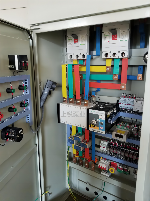 消防泵雙電源控制柜，消防泵雙電源控制裝置，消防泵雙電源柜廠家圖片