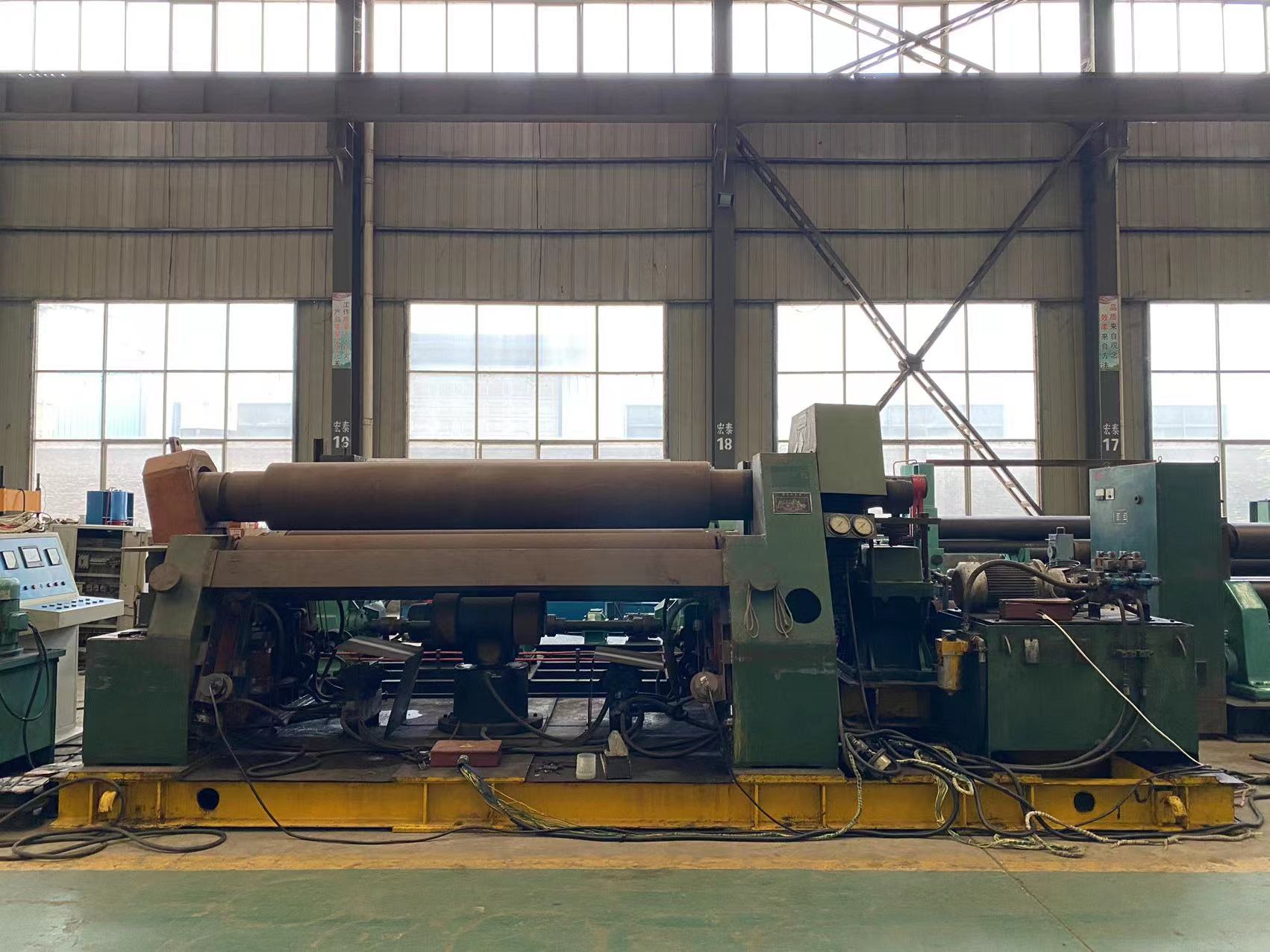 二手四輥卷板機 液壓式卷筒機操作簡單 金屬板材適用卷圓機圖片