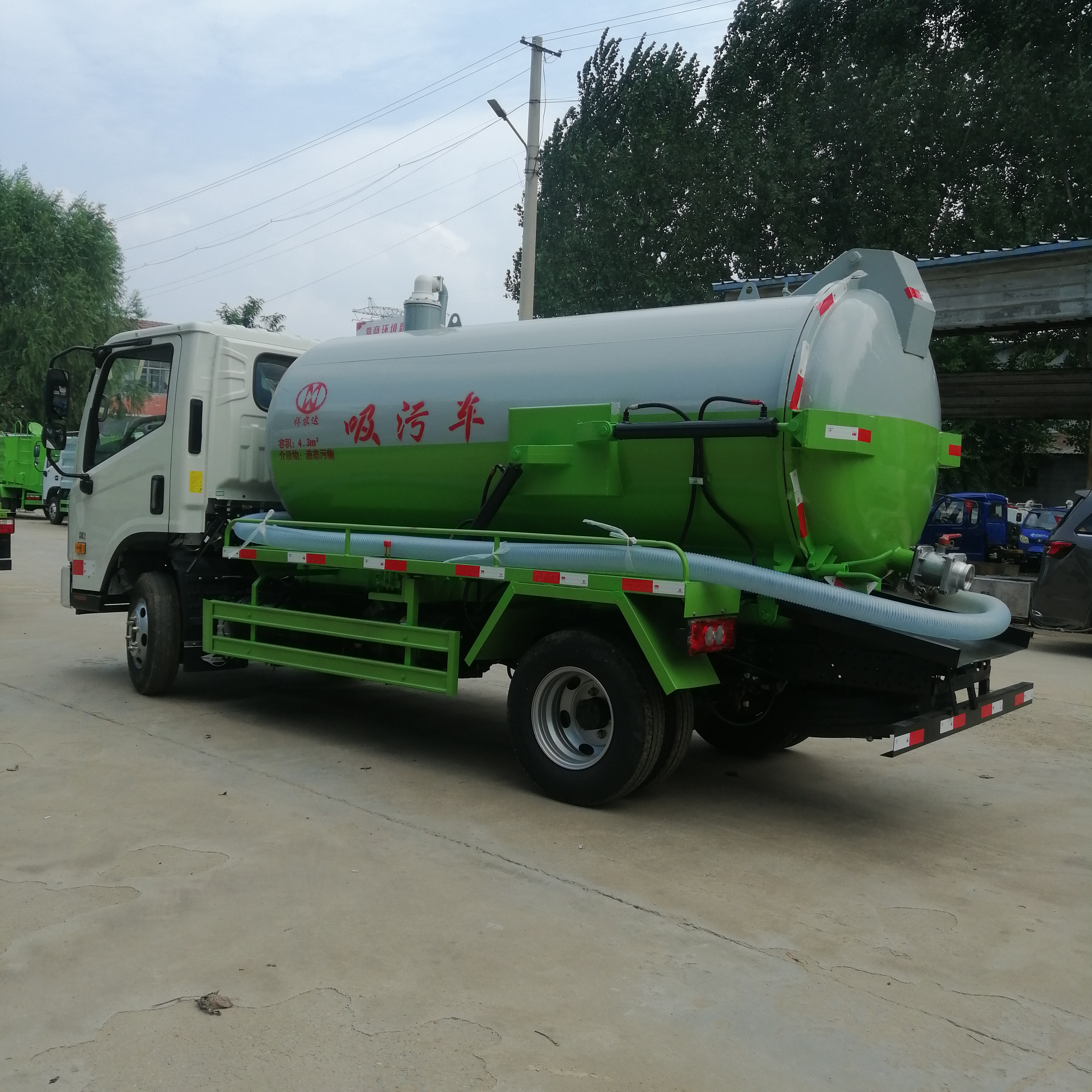 真空吸污車圖片/真空吸污車樣板圖 (3)