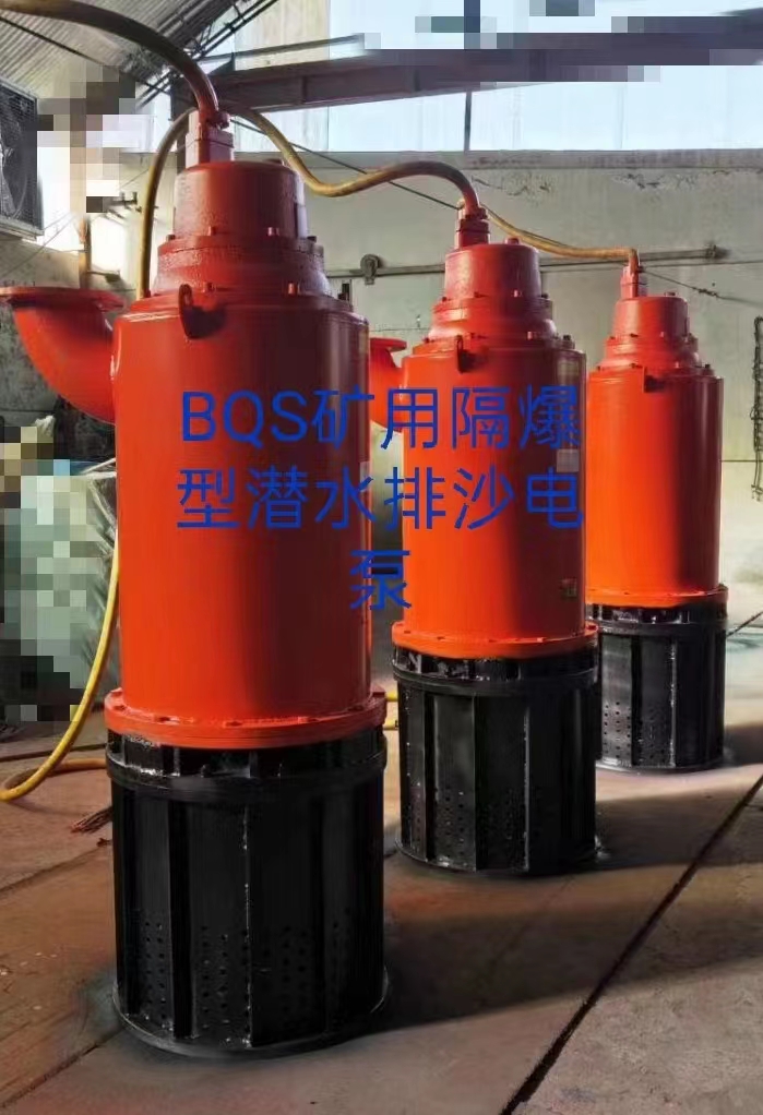 矿用隔爆潜水排沙泵 BQS50-30-7.5KW 防爆排污泵 矿用隔爆泵图片