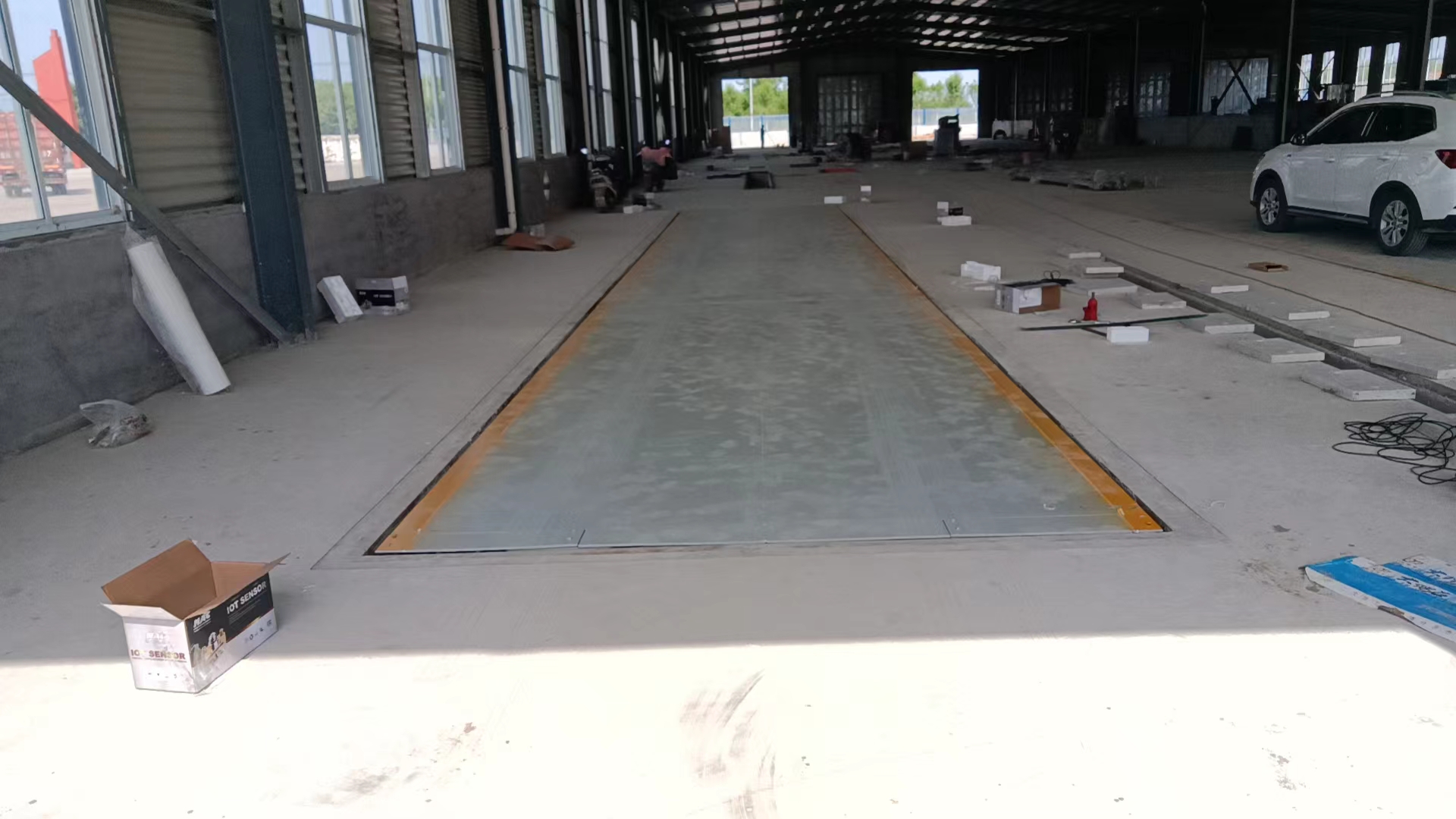 新疆大型地磅100噸3*16米無人值守汽車衡圖片