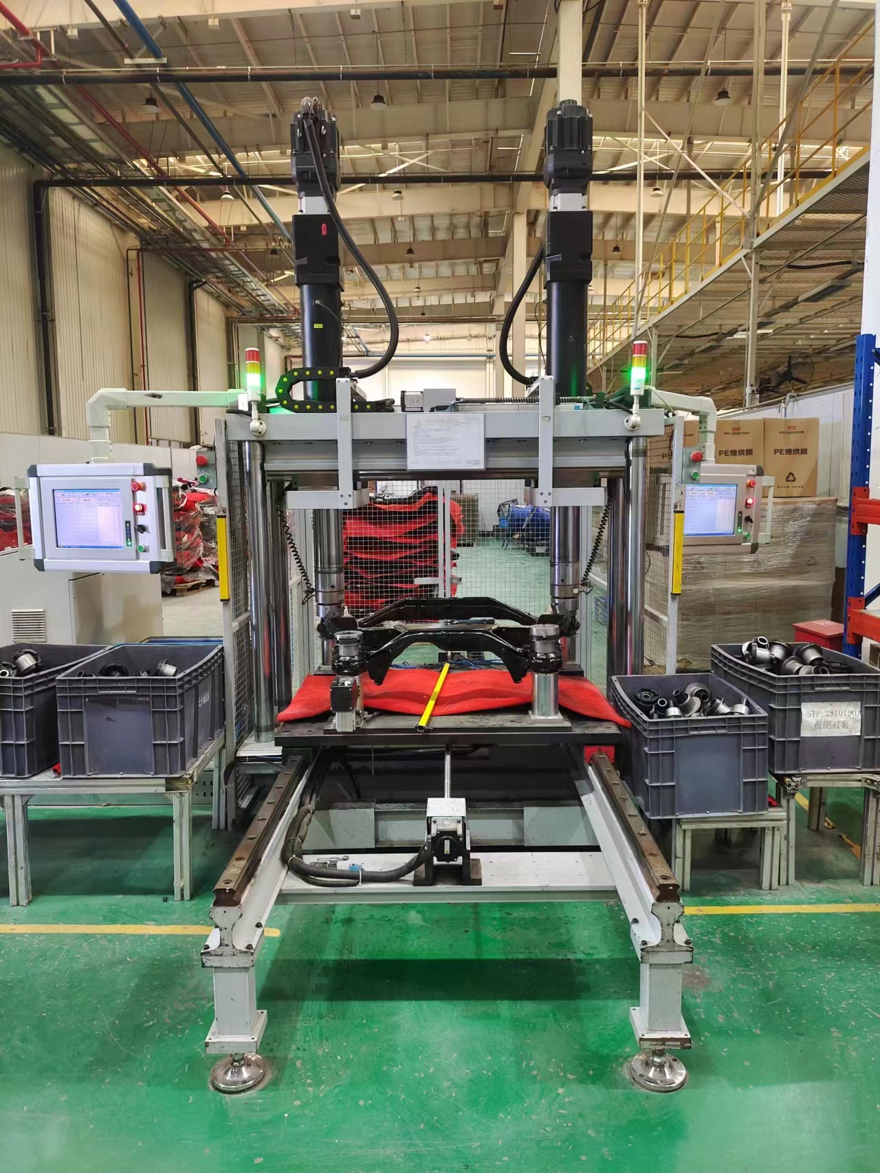 KD-100A2車架襯套柔性壓裝機(jī)圖片/KD-100A2車架襯套柔性壓裝機(jī)樣板圖 (3)