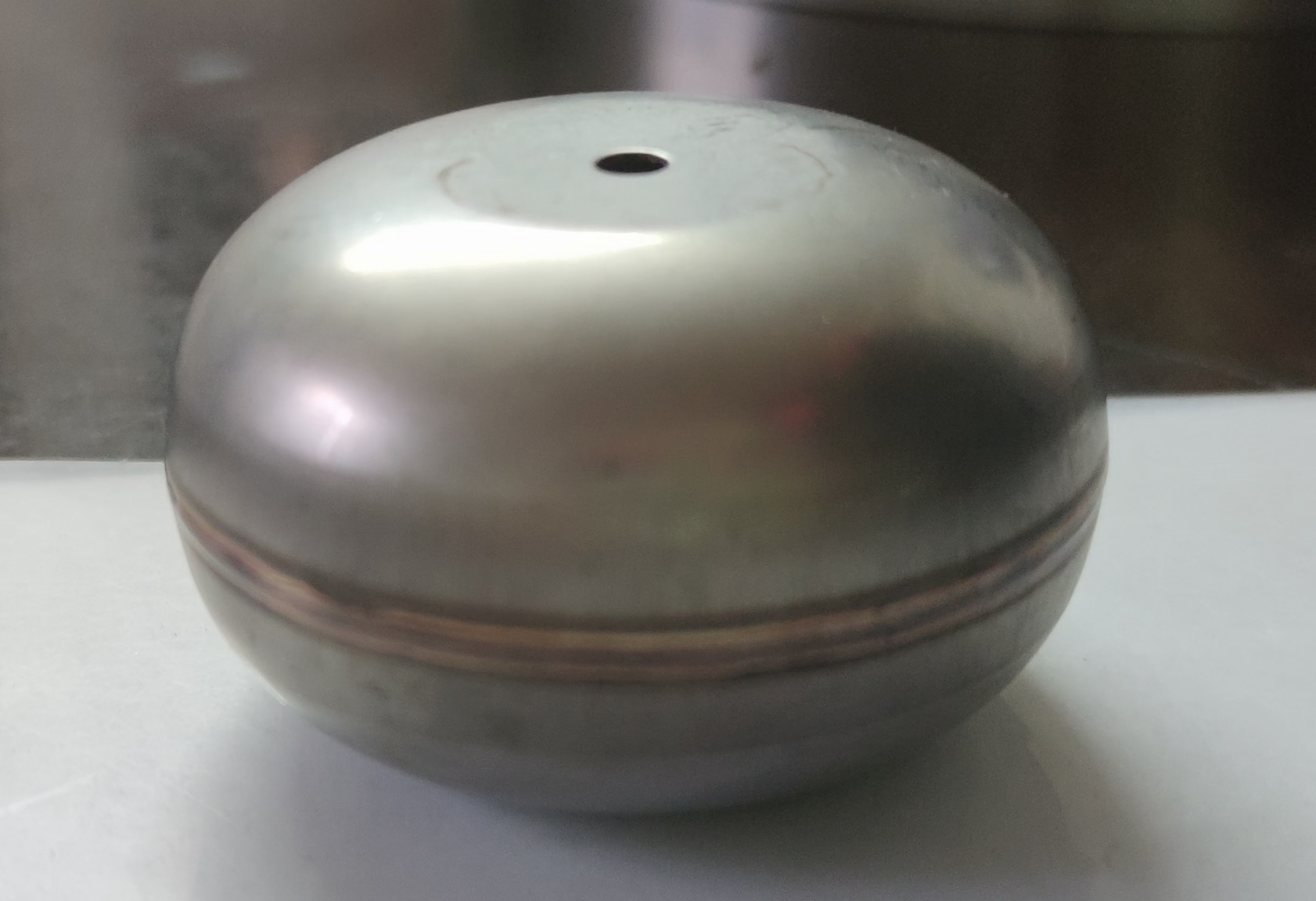 不銹鋼扁球圖片