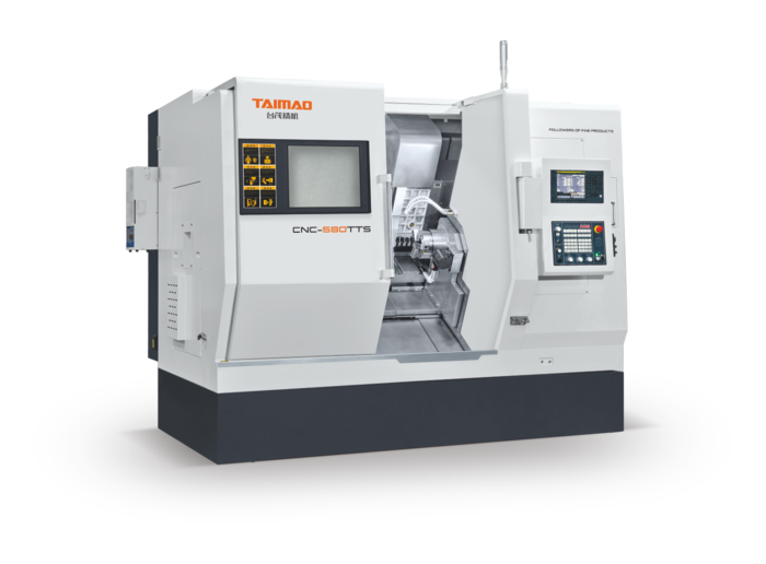 供应台茂精机CNC-64BS双主轴排刀数控车床图片