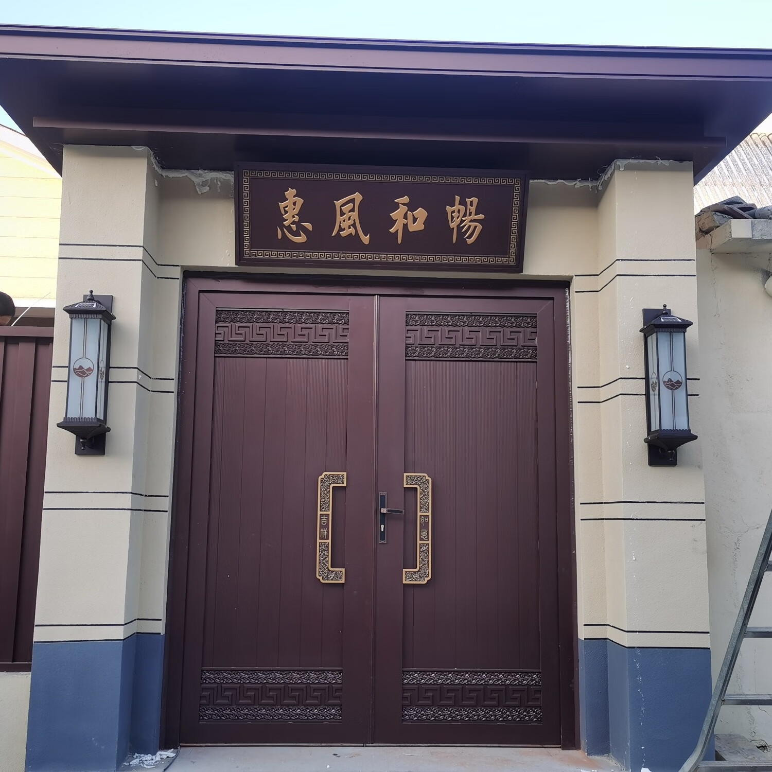 別墅鋁藝大門圖片/別墅鋁藝大門樣板圖 (3)