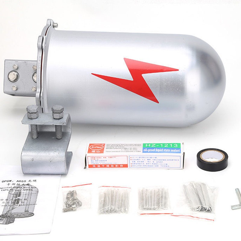 桿塔用電纜接頭盒光纜金屬鋁合金帽式接線盒架空接線盒電力配件圖片/桿塔用電纜接頭盒光纜金屬鋁合金帽式接線盒架空接線盒電力配件樣板圖 (3)