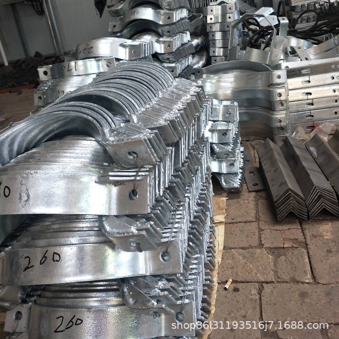 廠家生產(chǎn)熱鍍鋅線路金具 電力金具鐵附件 角鋼橫擔(dān)拉線棒橫擔(dān)抱箍圖片/廠家生產(chǎn)熱鍍鋅線路金具 電力金具鐵附件 角鋼橫擔(dān)拉線棒橫擔(dān)抱箍樣板圖 (1)