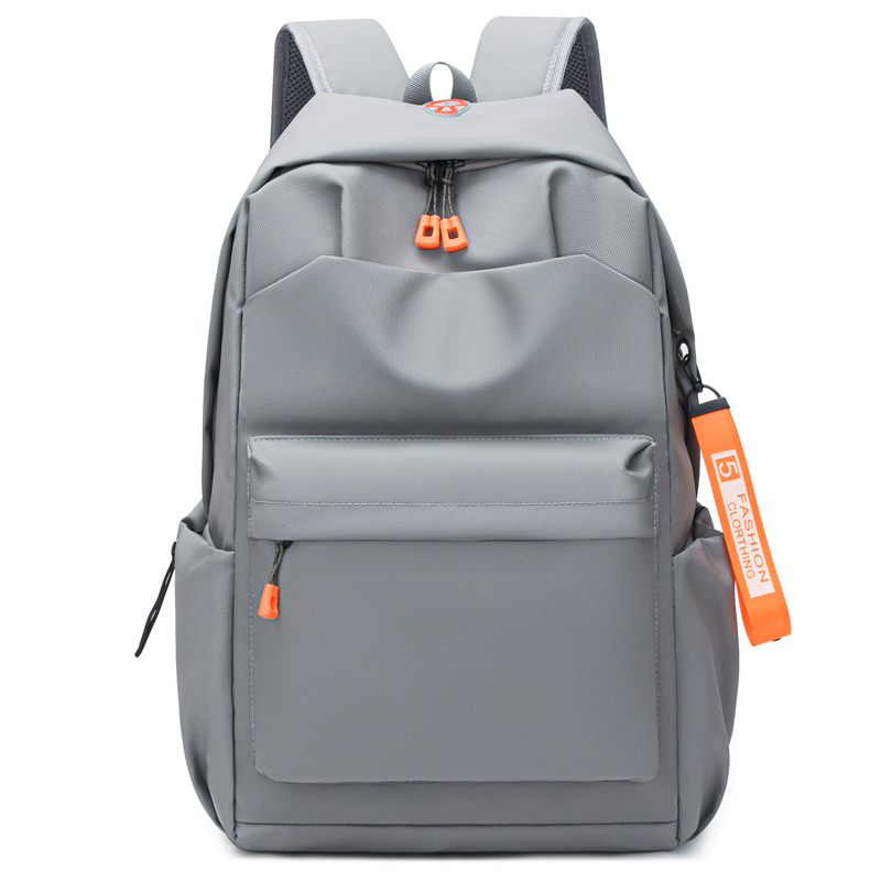 防潑水皮膜雙肩包大容量休閑包商務旅行筆記本電腦包簡約時尚背包