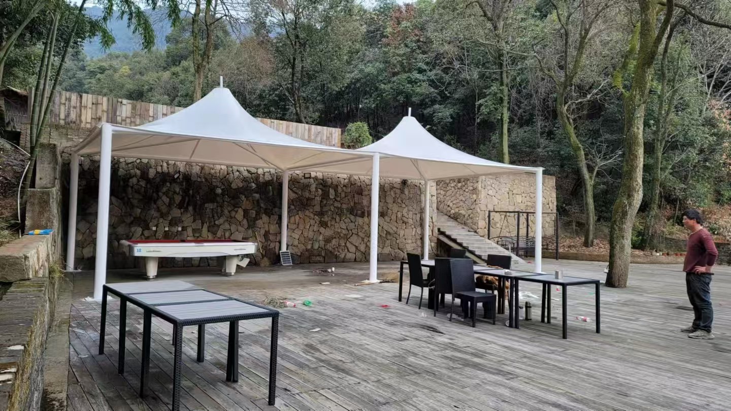 景觀棚膜結(jié)構(gòu)圖片/景觀棚膜結(jié)構(gòu)樣板圖 (4)