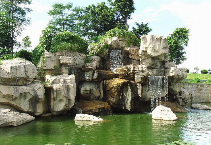 水泥溶洞假山 園林室外裝飾假山施工定制