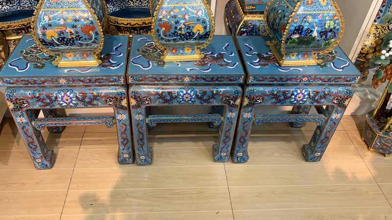 景泰藍(lán)工藝品加工定制紫銅胎高溫?zé)贫摄~胎掐絲琺瑯工藝品純手工制作 老北京景泰藍(lán)花瓶 北京景泰藍(lán)裝飾