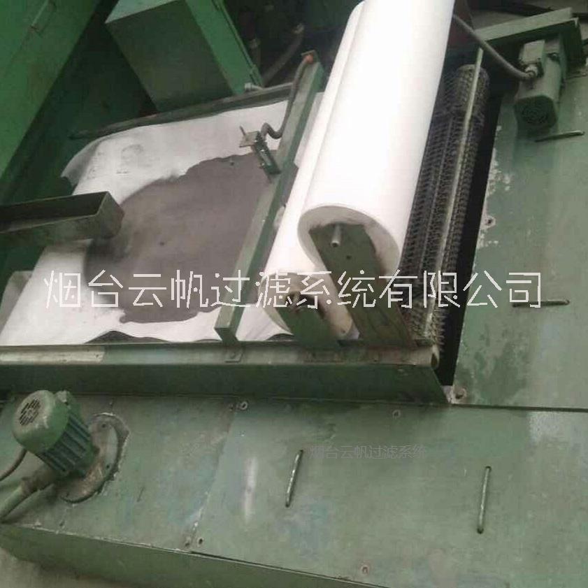 采用雙層濾紙的平網(wǎng)式紙帶過(guò)濾機(jī)