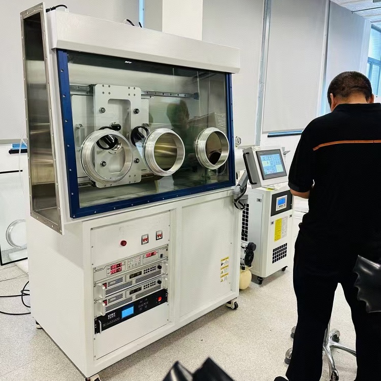 維意真空SMS-450磁控濺射鍍膜機(jī)與手套箱一體機(jī)支持定制