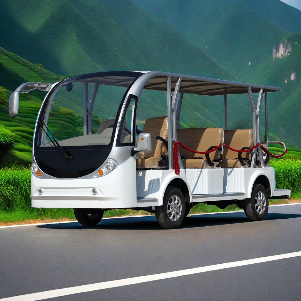 悍逸電動觀光車 旅游景區(qū)公園擺渡電瓶車 學(xué)校酒店接待車