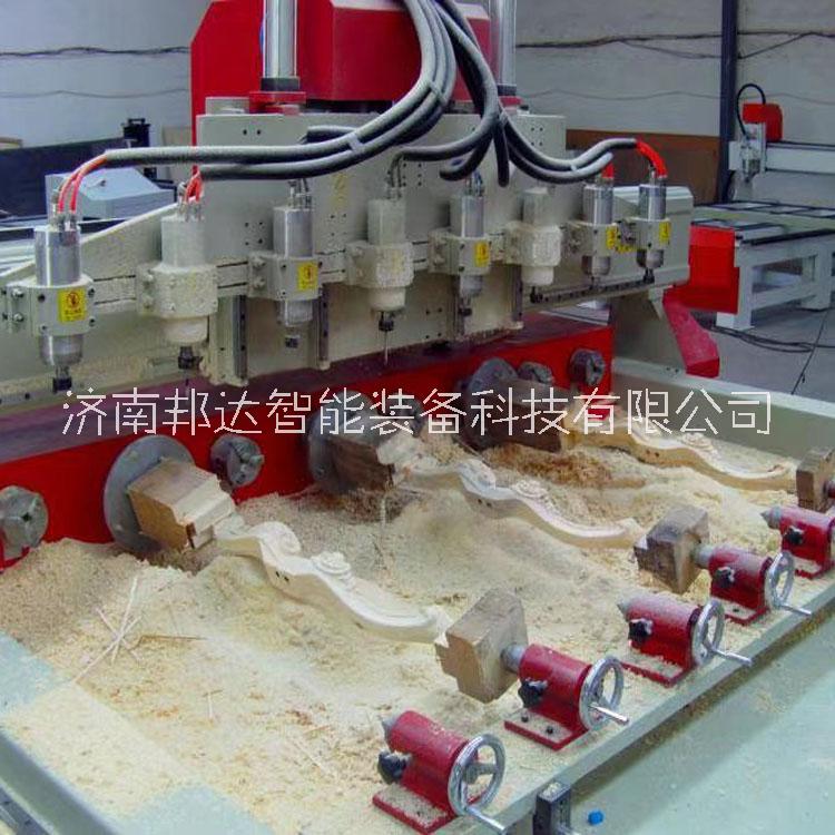 多頭立體雕刻機 樂器盤龍柱羅馬柱古建筑浮雕雕花機立體圓雕雕刻機