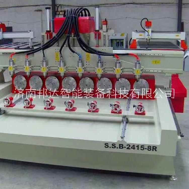 多頭立體雕刻機 樂器盤龍柱羅馬柱古建筑浮雕雕花機立體圓雕雕刻機