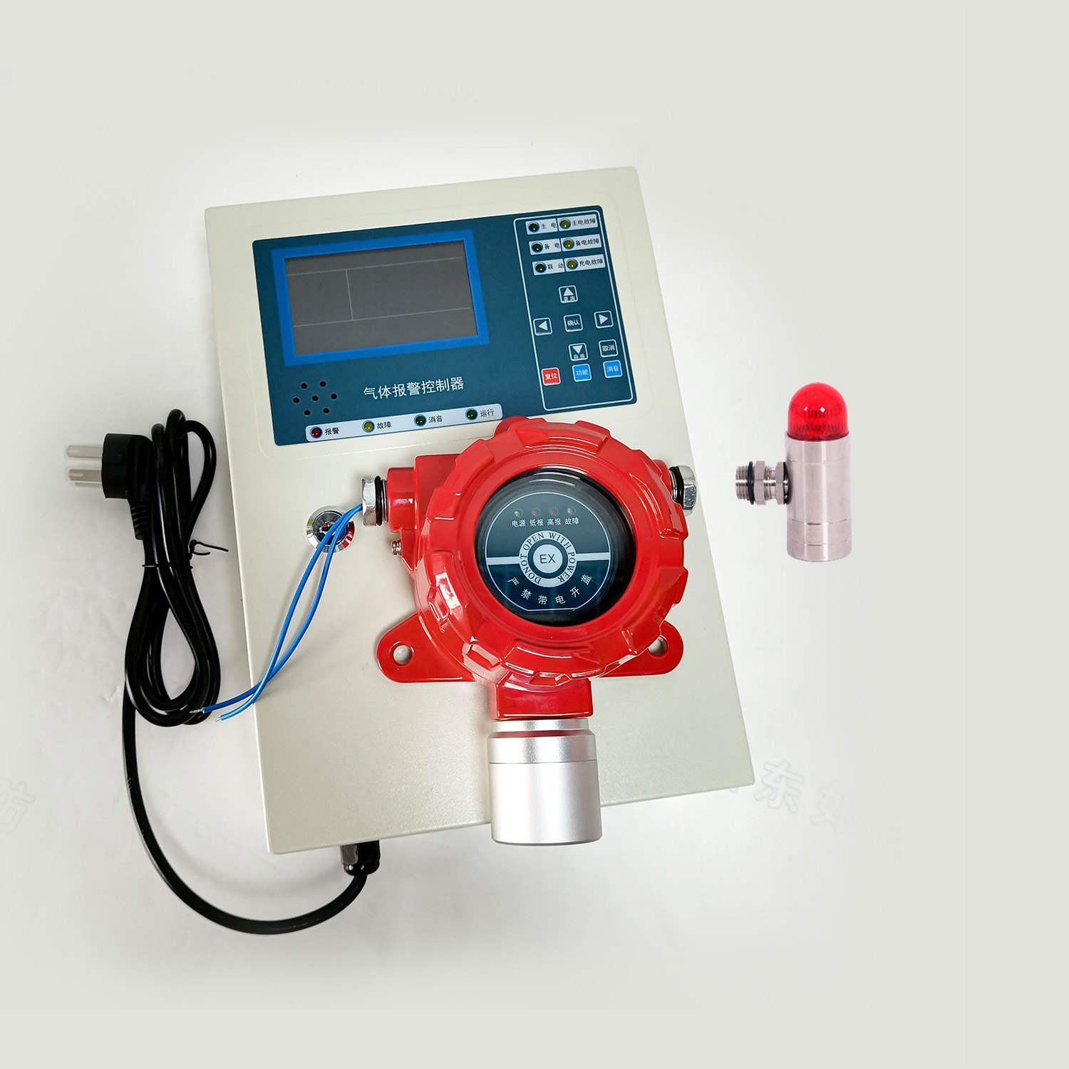 工業(yè)油漆房甲-苯氣體有毒性可燃性檢測裝置 油漆房氣體報警器 油漆氣體報警器