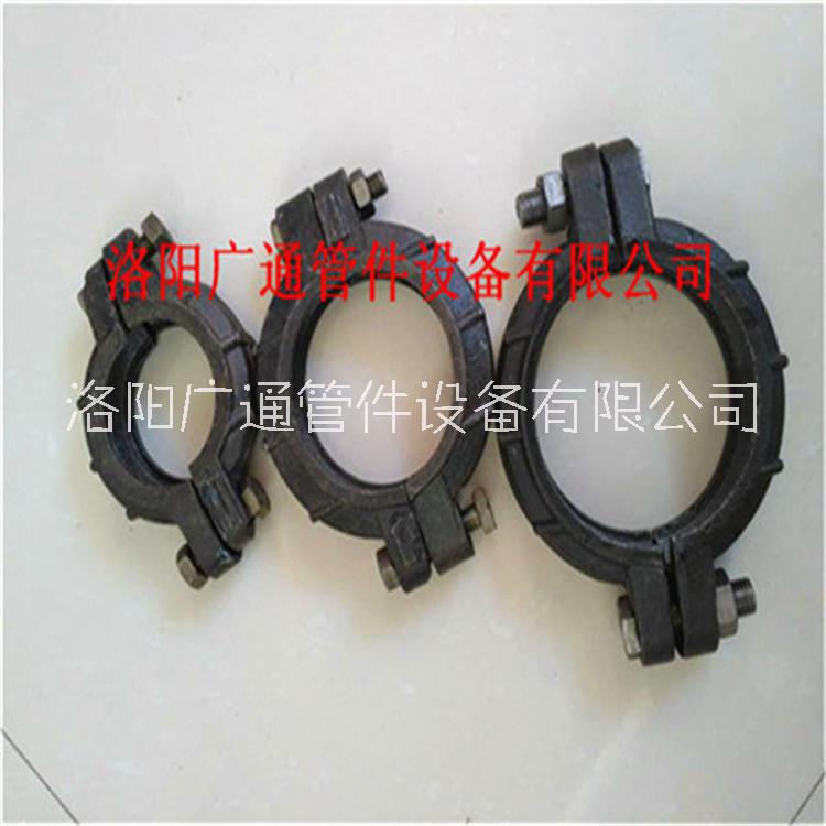 管道管件XGQT0102卡箍抱箍管箍管套撓卡管接頭礦用快速接頭廣通鑄造管件