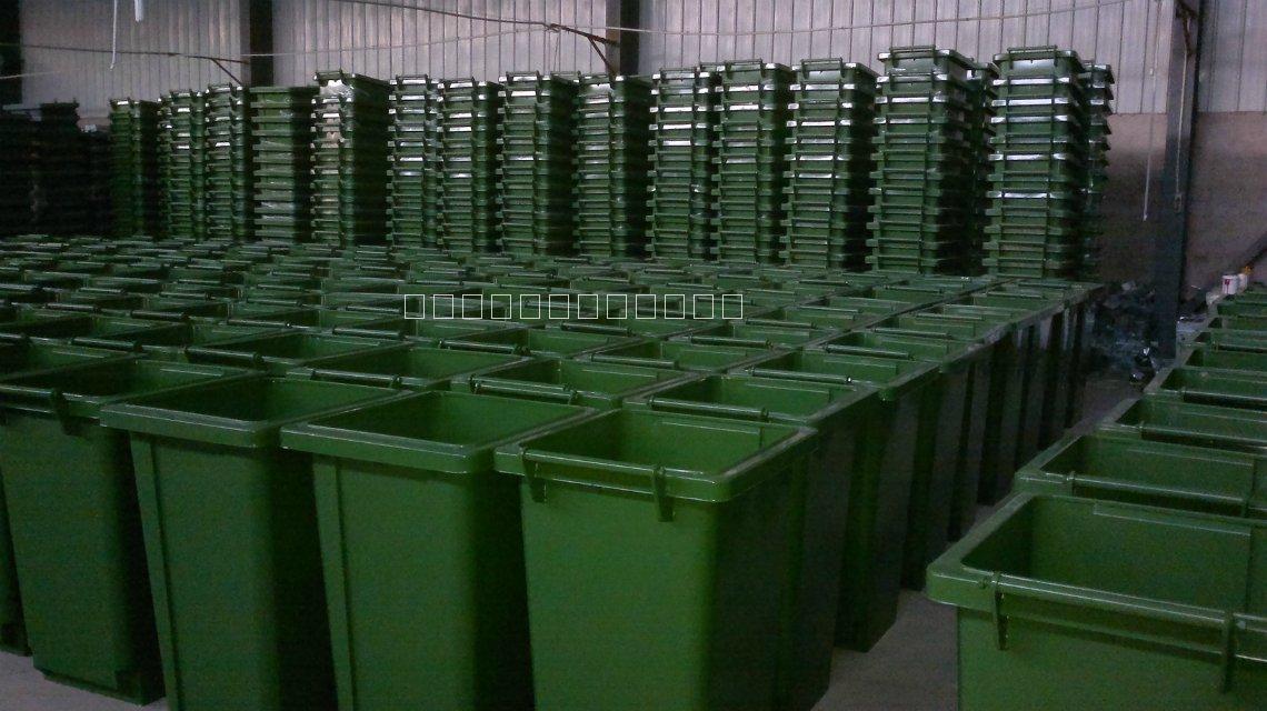 供應(yīng)批發(fā)濰坊240升鍍鋅板垃圾桶