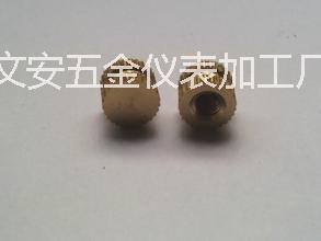 供應(yīng)河北張家口專業(yè)加工銅鑲嵌件銅螺母，河北張家口銅鑲嵌件價(jià)格，河北銅鑲嵌件銅螺母批發(fā)制造廠，河北文安五金儀表加工廠