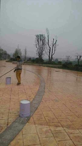 供應(yīng)成都?jí)夯ǖ仄翰牧吓l(fā)價(jià)格，透水地坪材料，露骨料材料廠價(jià)