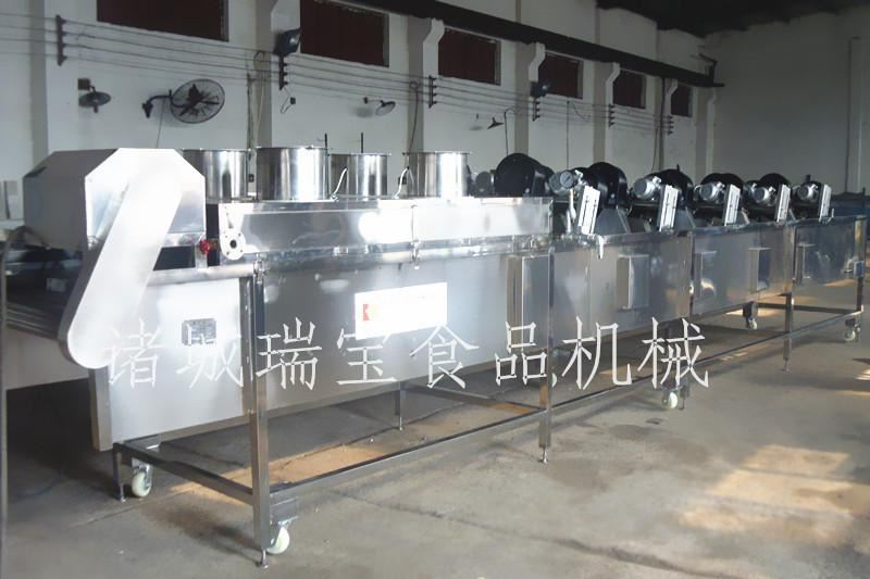 瑞寶專(zhuān)業(yè)生產(chǎn)風(fēng)干線，采用全身sus304不銹鋼，鏈條傳動(dòng)，無(wú)極調(diào)速