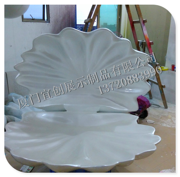 玻璃鋼貝殼 櫥窗道具貝殼道具 仿真貝殼 廈門櫥窗道具制作廠家