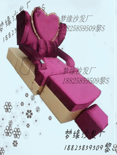 供應(yīng)用于酒店，足浴場(chǎng)的惠州扶手打平洗腳沙發(fā)