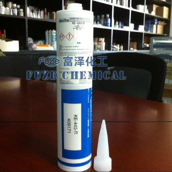 信越KE-445-R灌封硅膠 低粘度 ShinEtsu 330ml 紅色