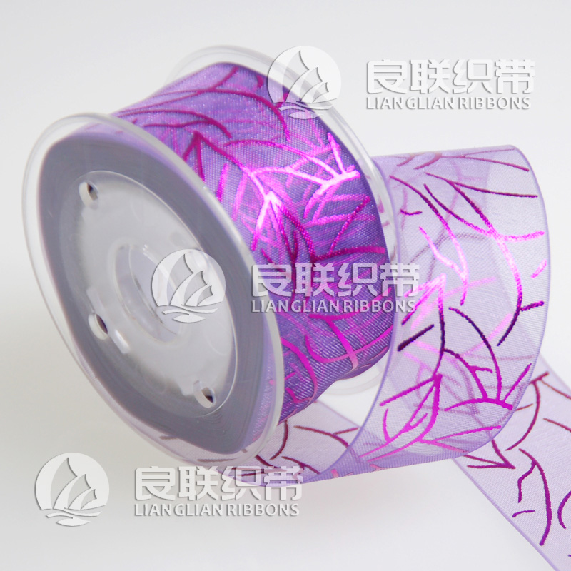 供應(yīng)雪紗織帶印刷織帶印刷可定制