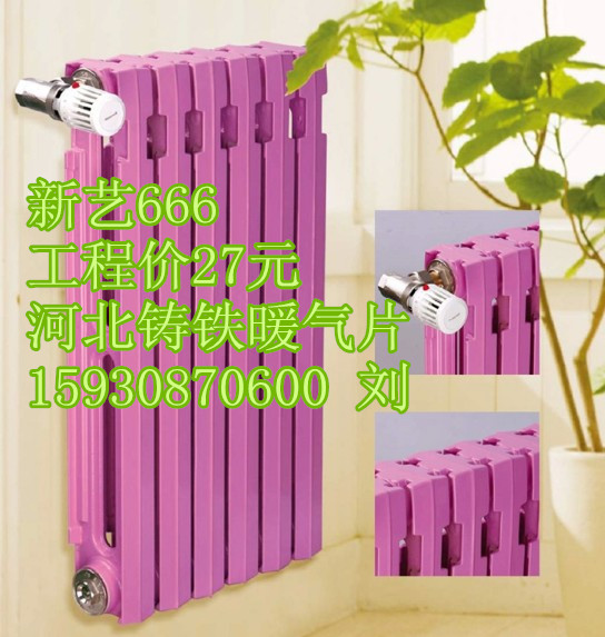 供應(yīng)用于采暖的新翼666鑄鐵暖氣片新翼750鑄鐵