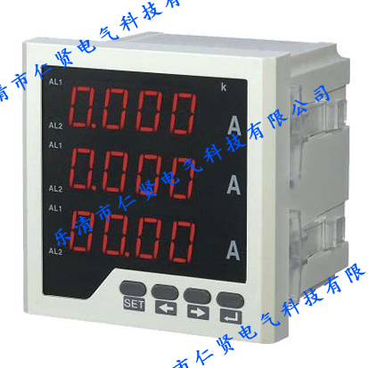供應(yīng)數(shù)顯智能三相電流表 質(zhì)保兩年 量大價優(yōu)