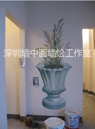 供應(yīng)惠州墻體裝飾從墻體手繪開始 ，墻中畫手繪公司隨叫隨到